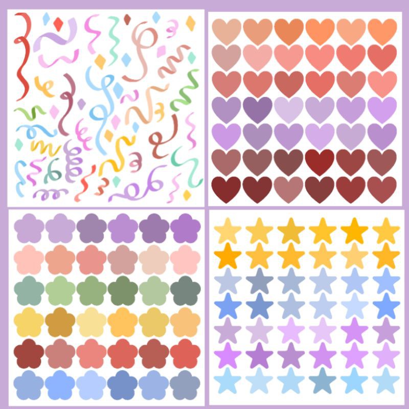 

Sticker Sheet [Dekorasi] (kiss cut)