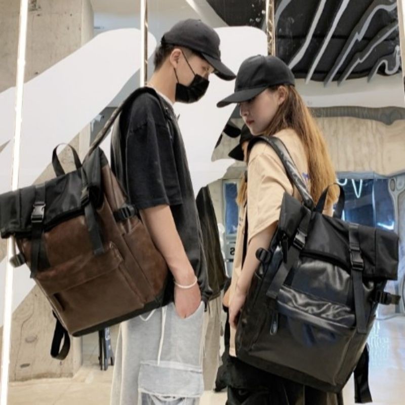 Tas Ransel Kulit Pria Tas Pria Tas Kulit Pria Backpack Pria BOSTON