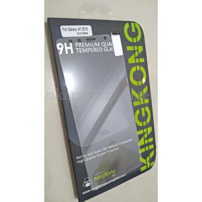 Tempered A7 2018 Tempered Kingkong Superglass Samsung Galaxy A7 2018
