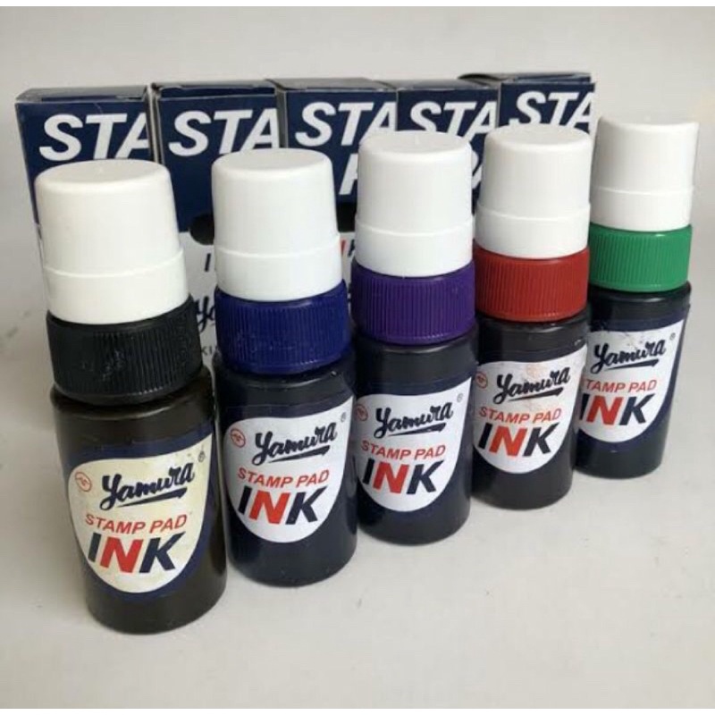 

TINTA STAMP YAMURA MURAH / TINTA STEMPEL / YAMURA STAMP PAD INK / ISIAN UNTUK BANTALAN CAP