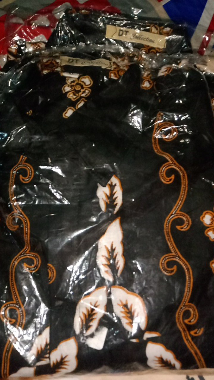 Cod - Dt Collection - Kemeja Batik Pria Lengan Panjang Exlusive Motif Phoenix