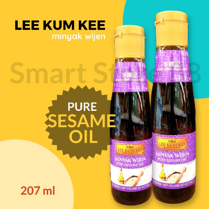 

LEE KUM KEE PURE SESAME OIL 207ML LEE KUM KEE MINYAK WIJEN MURNI