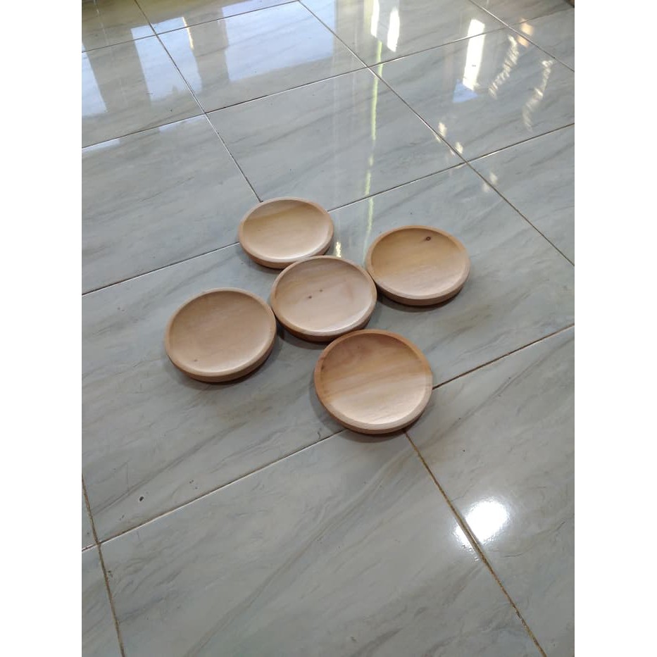 Cobek Kayu Diameter 17 cm