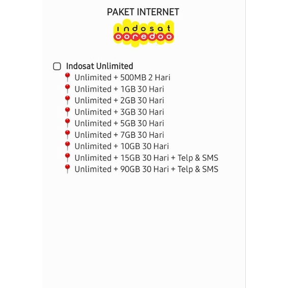 DATA INDOSAT FREEDOM UNLIMITED PAKET DATA MURAH INDOSAT