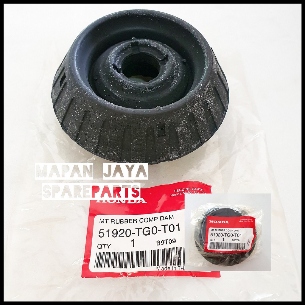 KARET SUPPORT SHOCKBREAKER DEPAN JAZZ FREED MOBILIO CITY ORIGINAL HONDA