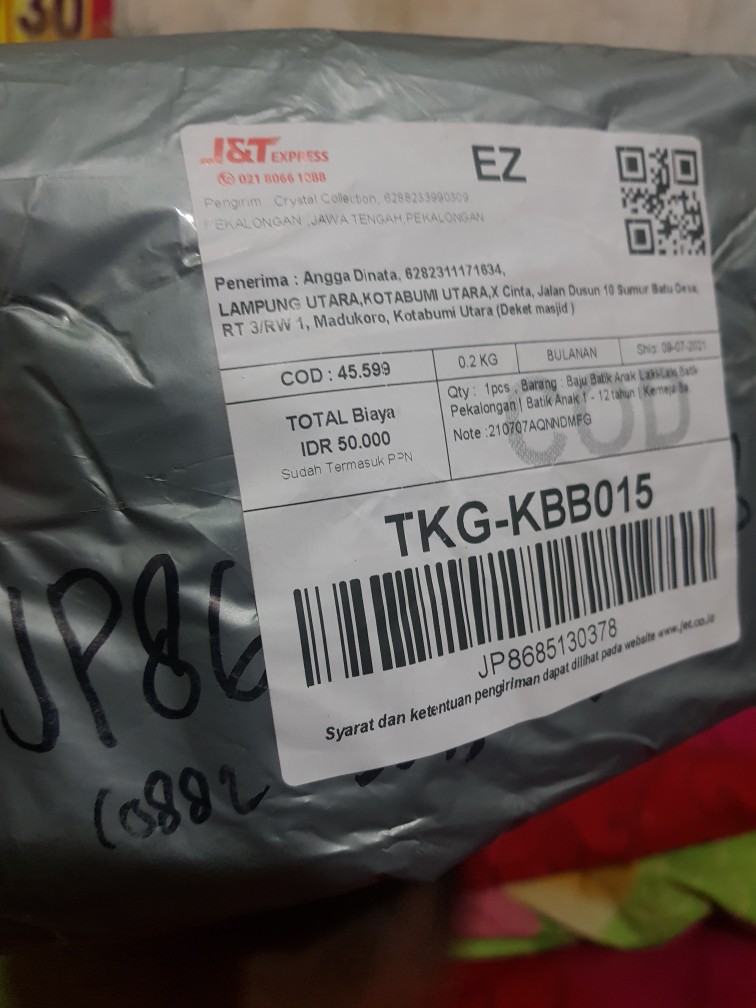 Baju Batik Anak Laki-laki Batik Pekalongan | Batik Anak 1 - 12 Tahun | Kemeja Batik Anak