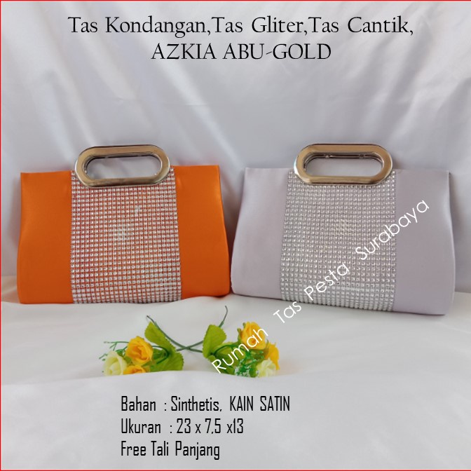 PAKET TAS AZKIA BELI 2 TAS SATU ONGKIR MODEL LUCTH DAN SELEMPANG MURAH MEWAH DAN ELEGAN