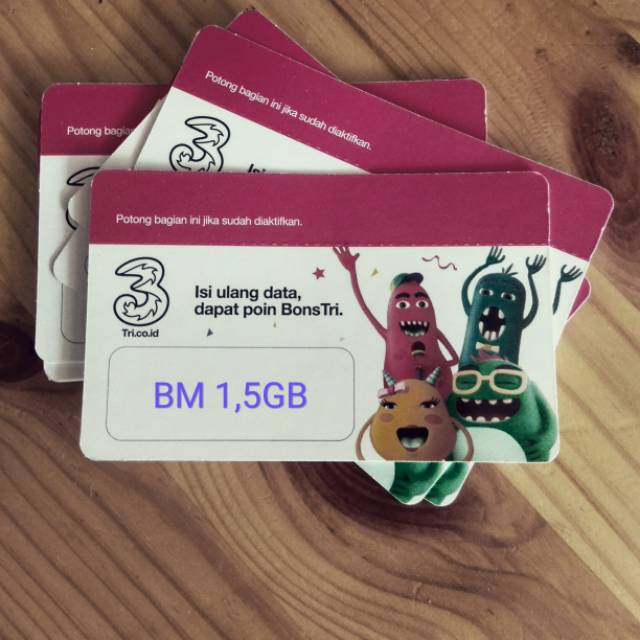 Transfer Kuota Tri Bm 1 5gb Murah Bingits Shopee Indonesia