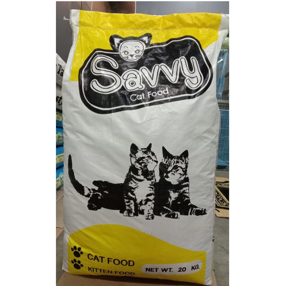 SAVVY KITTEN CAT FOOD 20KG / MAKANAN KUCING