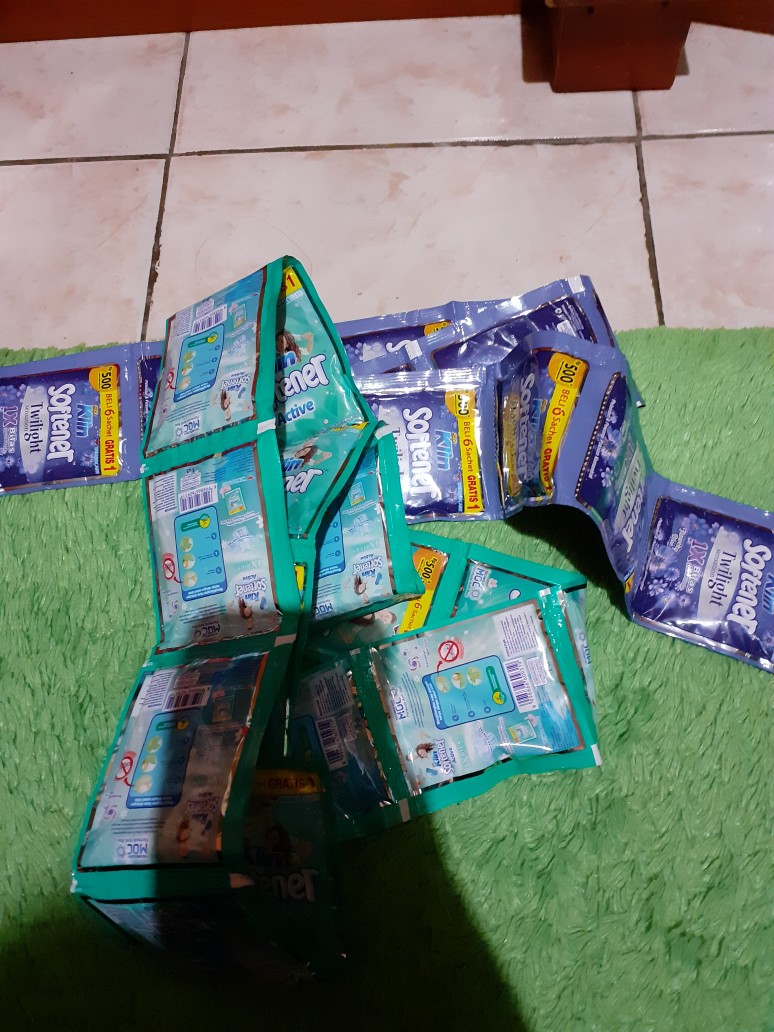 Soklin Softener 1xbilas Banderol 500 14 Ml - 12 Pcs