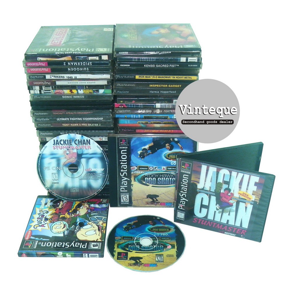 Kaset CD PS Playstation PS1 PS One Original Pabrik Copab