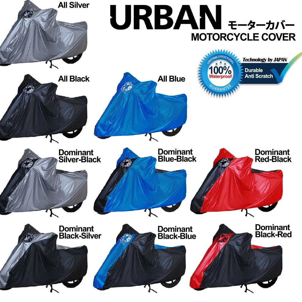 Idr31au22ˢ ‣ COVER SELIMUT SARUNG MOTOR URBAN JUMBO HONDA TIGER VIXION NINJA 250 CB150R VERZA YAMAHA