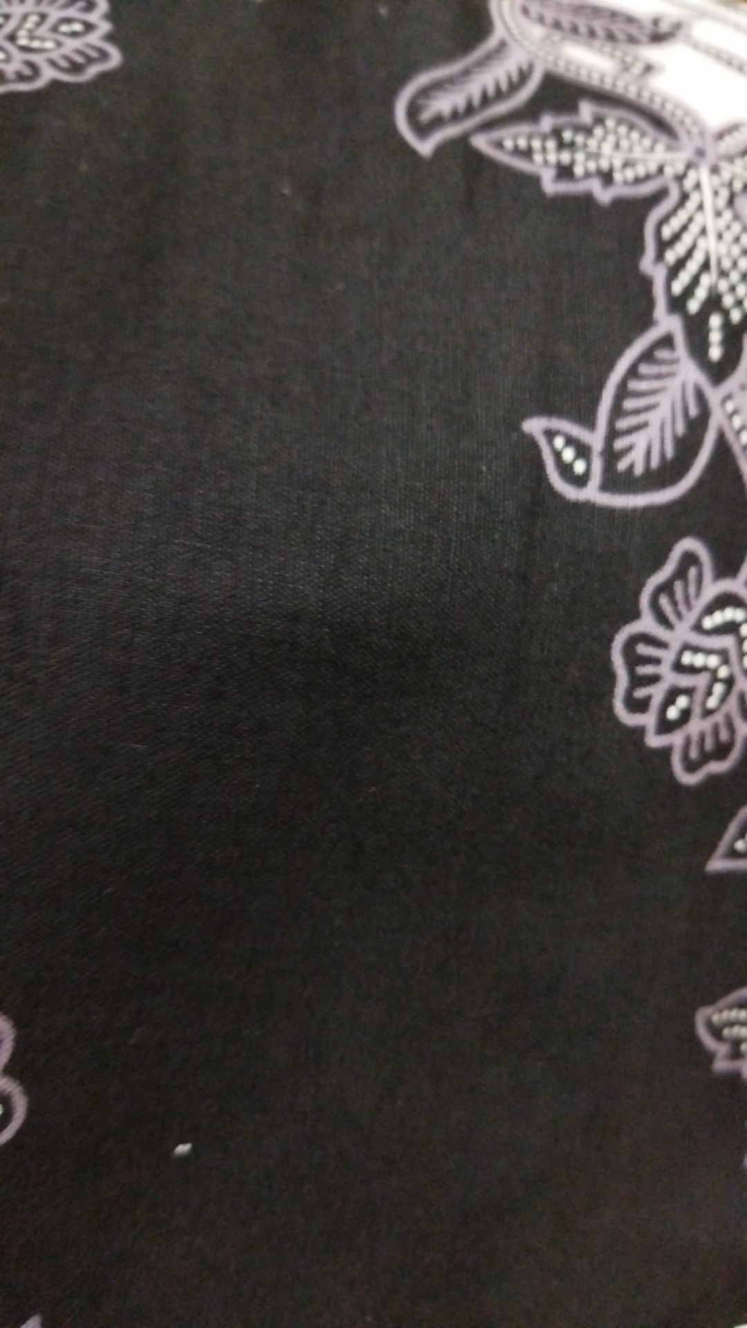 Cod - Kemeja Hem Batik Pekalongan Pria Motif Pager Bunga Lengan Pendek