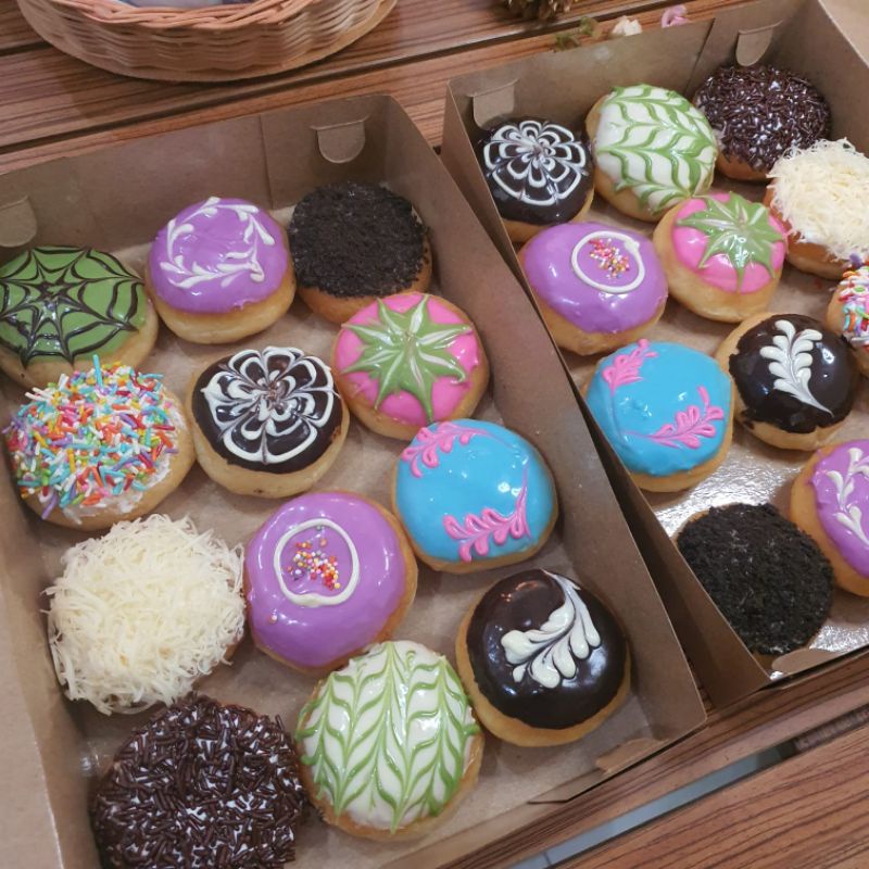 

Donat Imut 12pcs / Donat Topping / Donat Jadul / Donat Giula