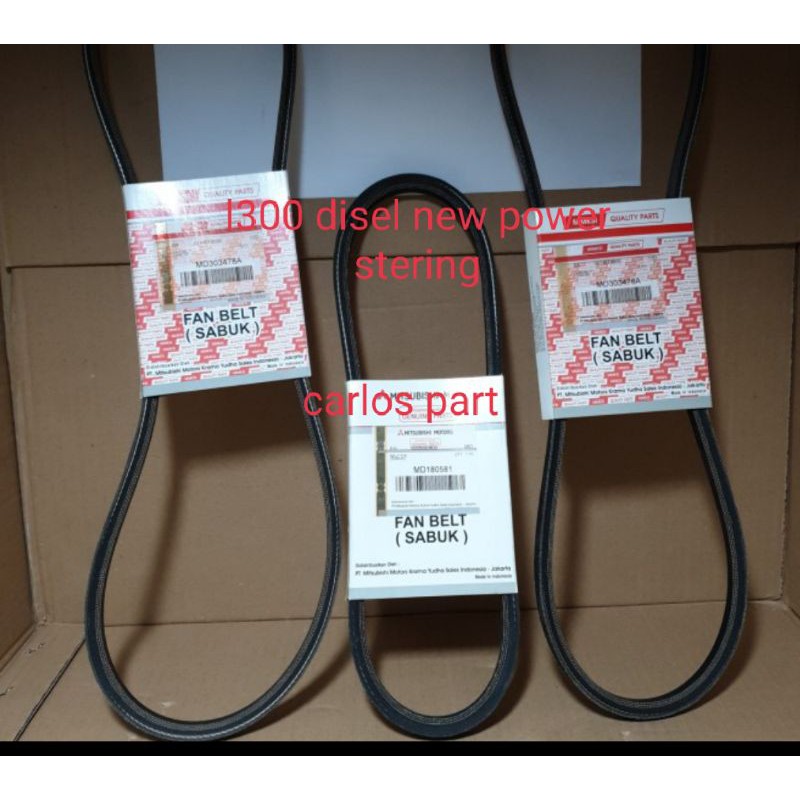 tali kipas/van belt l300 disel new power stering original