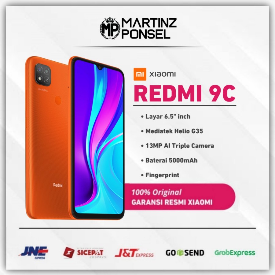 Xiaomi Redmi 9C Garansi Resmi Xiaomi Indonesia