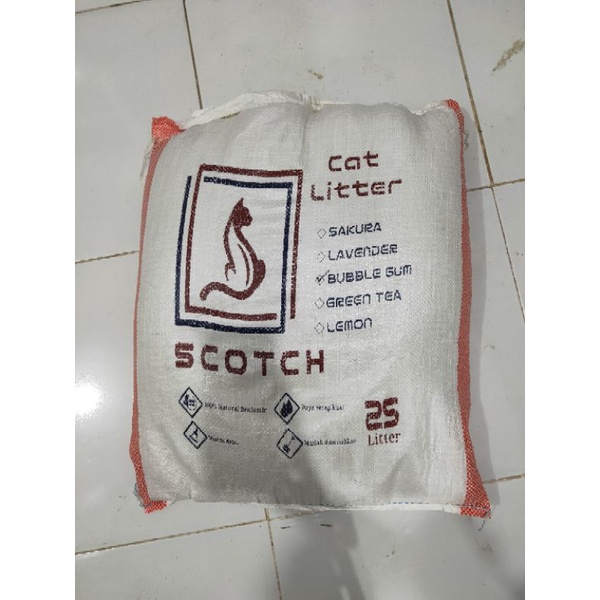 Pasir Scotch 25L ( aroma random )