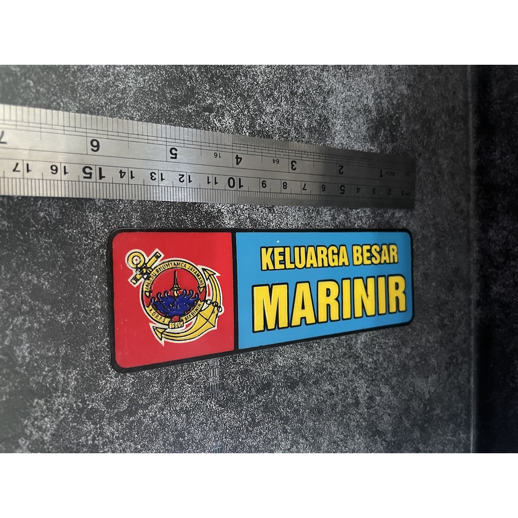 Sticker Marinir- Stiker Marinir - Sticker Mobil - Stiker- Panjang