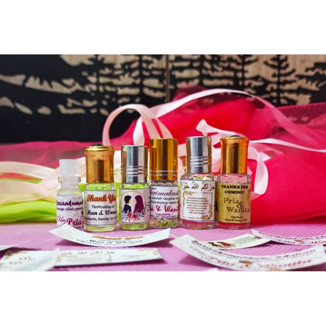 Souvenir Parfum Unik Murah 3 ml Botol Roll