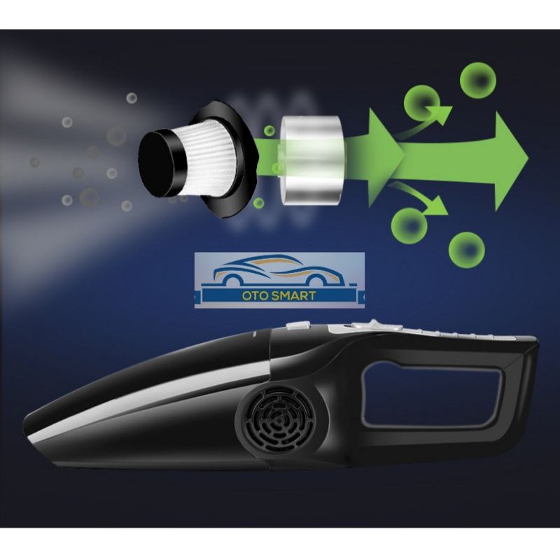 Vacum Cleaner Penyedot Debu Interion Mobil Portable Vacuum Mobil 12 V 120W