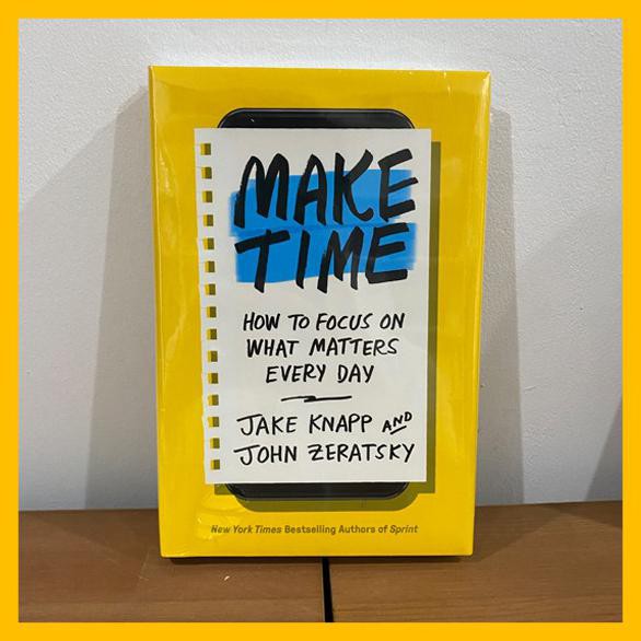 Buku Import Make Time By Jake Knapp (Original Paperback)