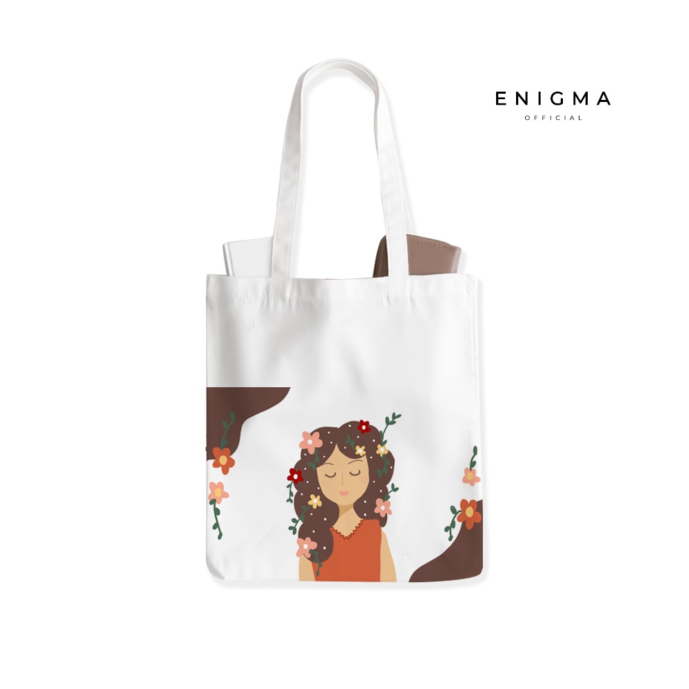 SALE TOTEBAG KANVAS ORIGINAL ENIGMA TOTEBAG KANVAS COLLECTION HJ