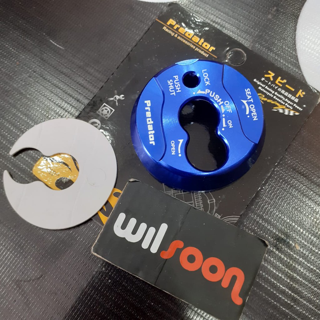 Tutup Cover Kontak Nmax Predator Blue