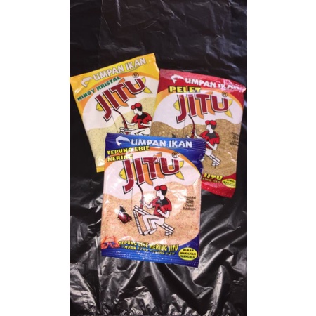Pelet Jitu Umpan Ikan Mas / Mujair (pelet/ebie/kinoy)