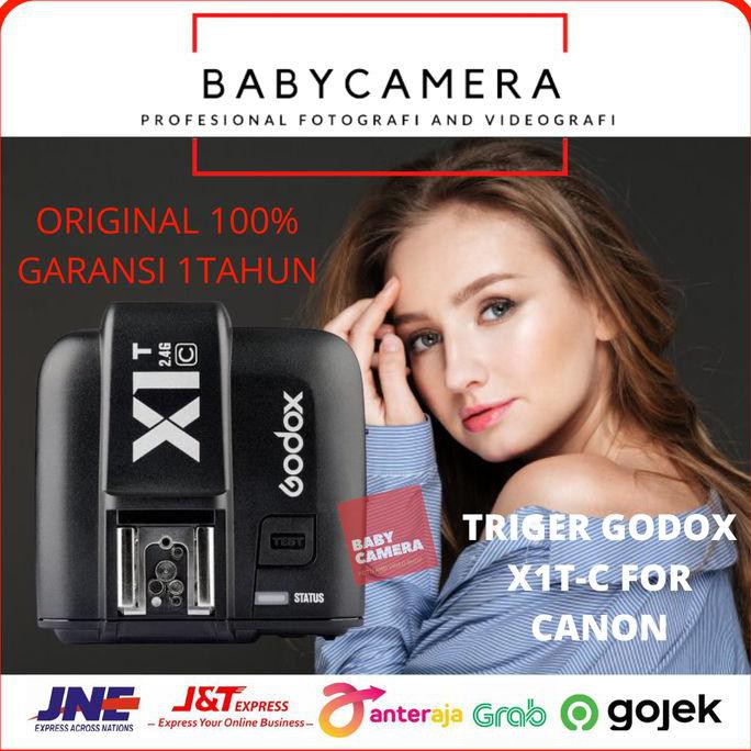 TERLARIS-PRODUK TRIGER GODOX X1T FOR CANON - HITAM