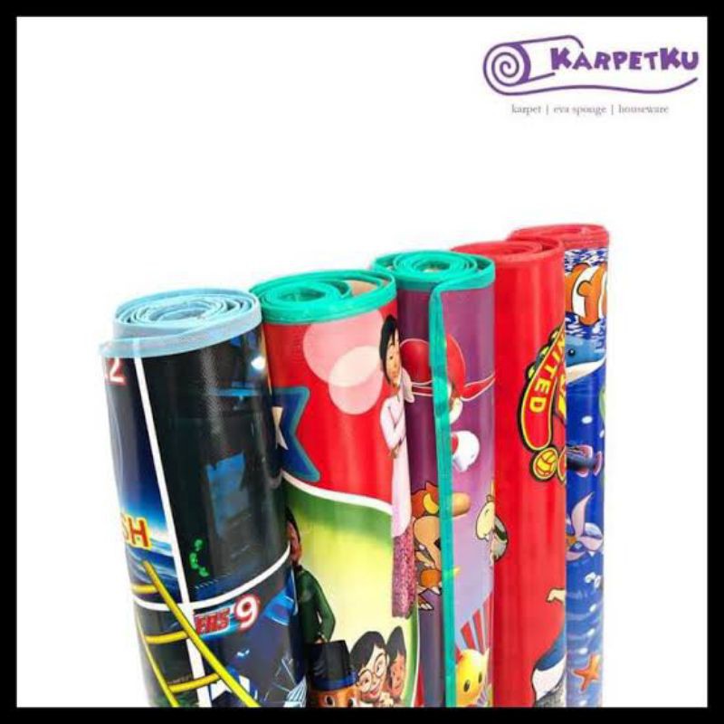 OBRAL Karpet Tikar Piknik Lantai Plastik Spon Busa Murah