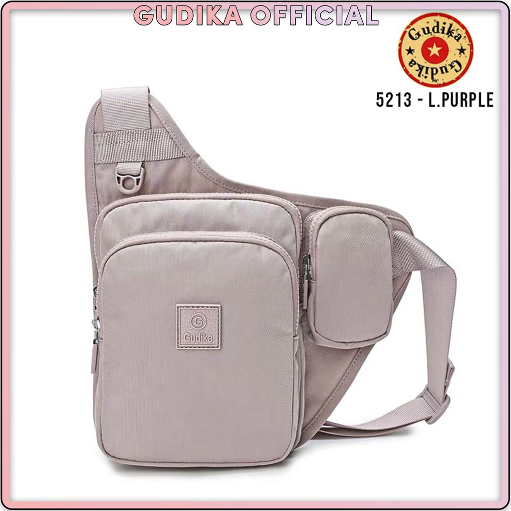 Tas Wanita GUDIKA 5213 - tas selempang wanita import original termurah - tas cewek - tas waterproof - fashion - tas korea - tas kondangan - cod - bayar di tempat - gratis ongkir - travel bag - tas bahu - sling bag - shoulder bag - tas mini - tas bag