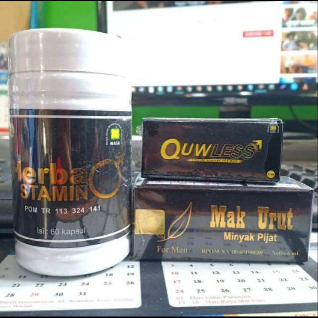 Paket vitalitas dan kejantanan pria dewasa