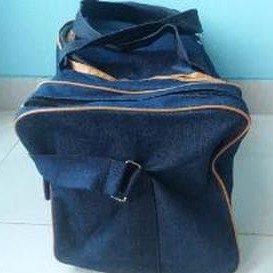 Tas Travel Jumbo Jeans Berkualitas - Solusi Mudah Bawa Pakaian Perjalanan