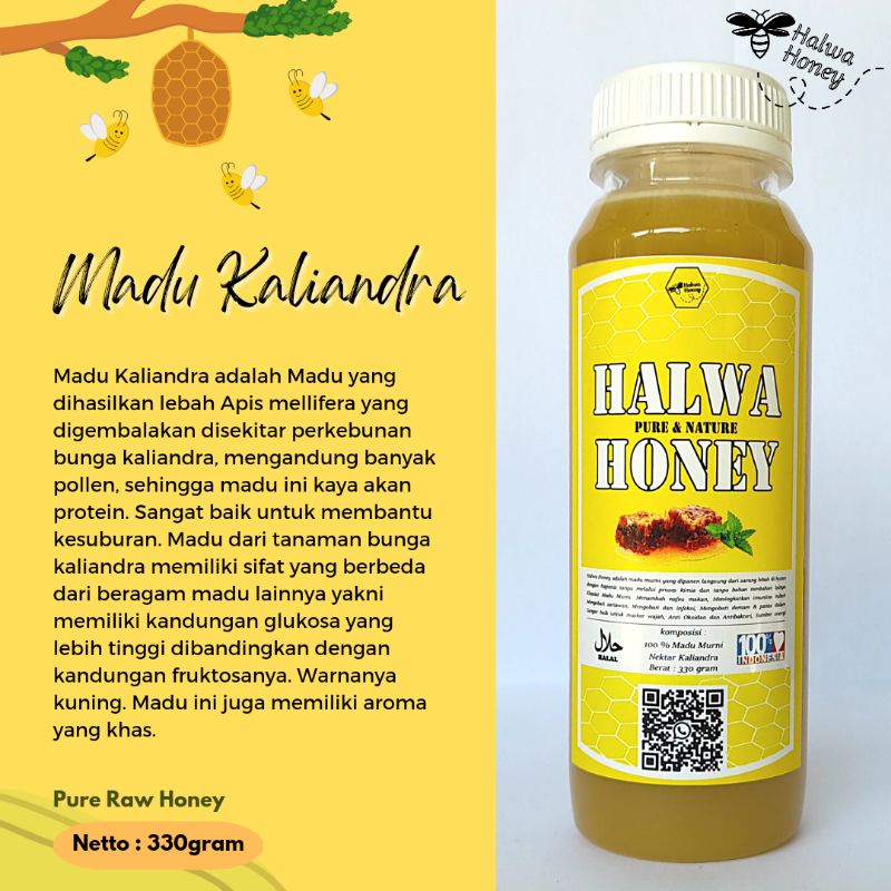 

Madu Murni Nektar Kaliandra-100% Madu Murni-Best Quality