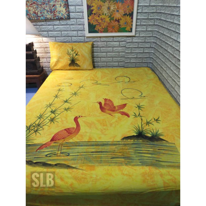 SPREI LUKIS BALI UK 180 TINGGI 30 Pre Order (Pilih Motif)