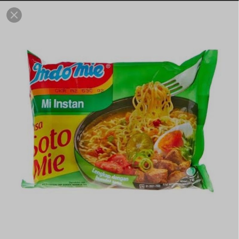 

indomie kuah aneka rasa ukuran 70gr