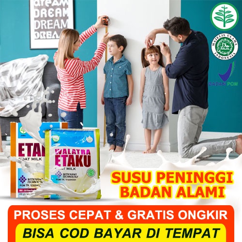 

Susu Peninggi Badan Anak Dan Dewasa Herbal Alami Suplemen Peninggi Badan Remaja Penambah Tinggi Badan Dengan Susu Etaku Original Terlaris