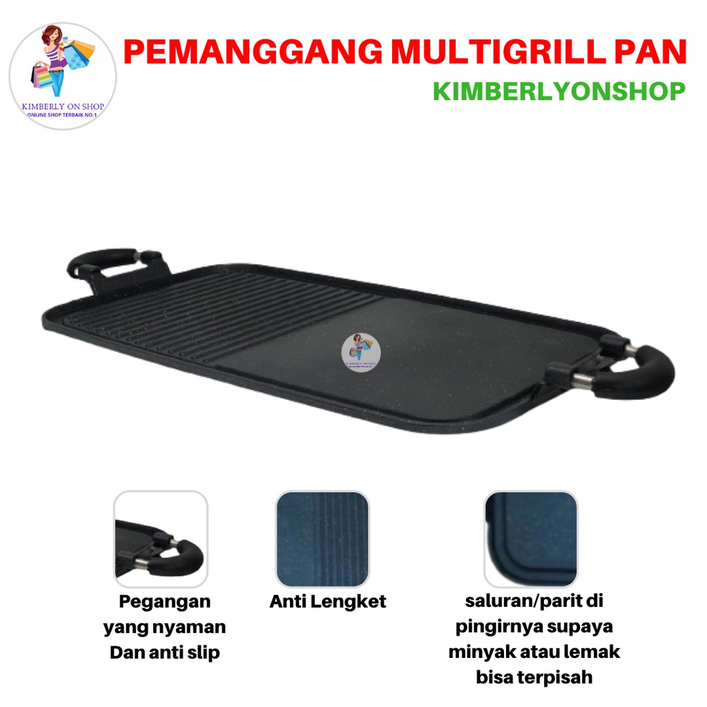 Pemanggang Multigrill pan Alat Panggang