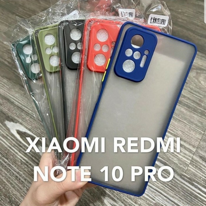REDMI NOTE 10/REDMI NOTE 10 PRO CASE HARDCASE DOFF SOFT MATTE TRANSPARANT