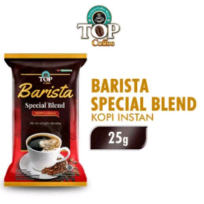 

Promo top cofee barista 25gr 1 renceng isi 15pcs