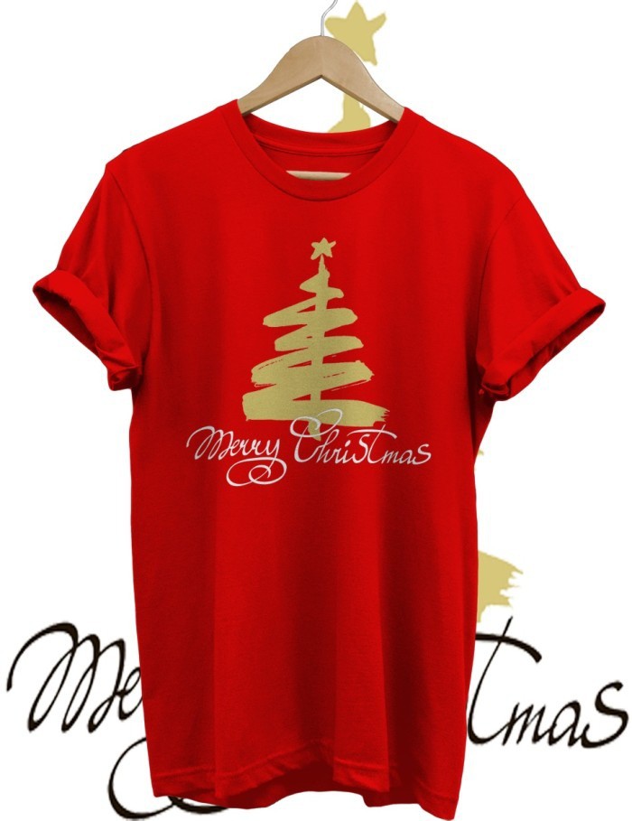 KAOS TSHIRT BAJU NATAL CHRISTMAS TIPE 9 COMBED 30S