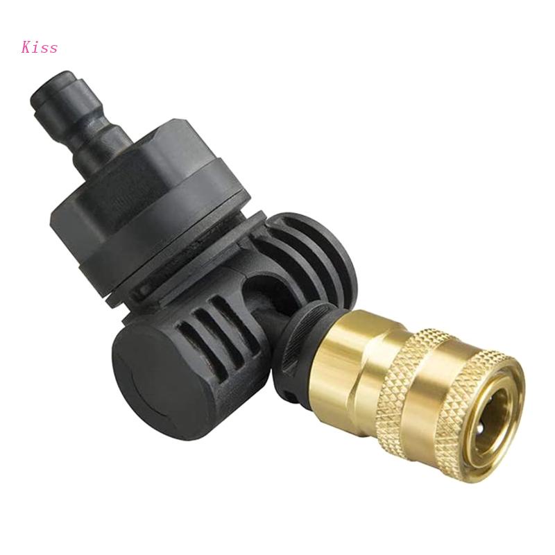 Kiss Adapter Konektor Quick Pressure Washer Pengganti Untuk WG620 / 630 Power Cleaner 180 Derajat Ada