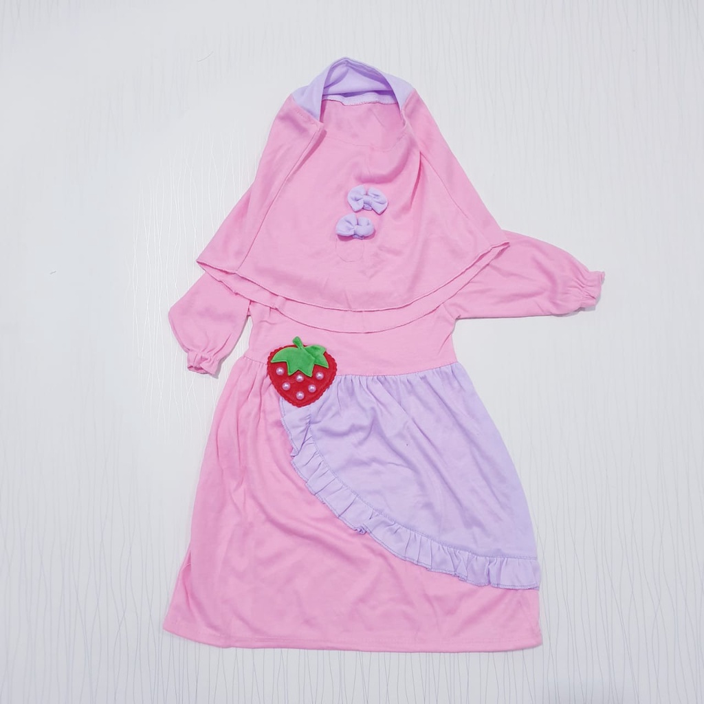 Gamis Anak Bayi 0-12 Bulan Baby Alicia