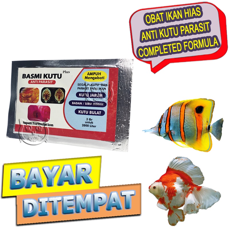 Basmi Kutu Obat Anti Parasit Ikan Hias