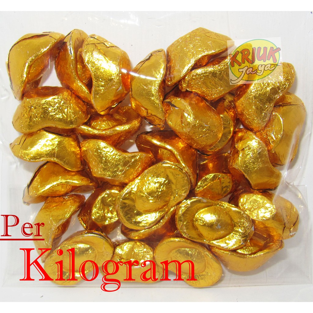 

BARU Coklat Emas Uang Keberuntungan Jaman Dulu Yen Pao ( Kiloan / Curah )
