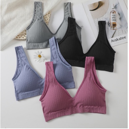 KINDSTORE❤ | Smallpad Bra Wanita dengan Bantalan Push Up