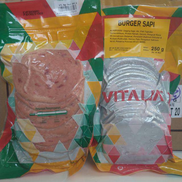 

Vitalia Beef Burger