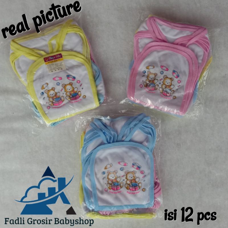 Popok Bayi Kain Plus Handuk Isi 12 pcs