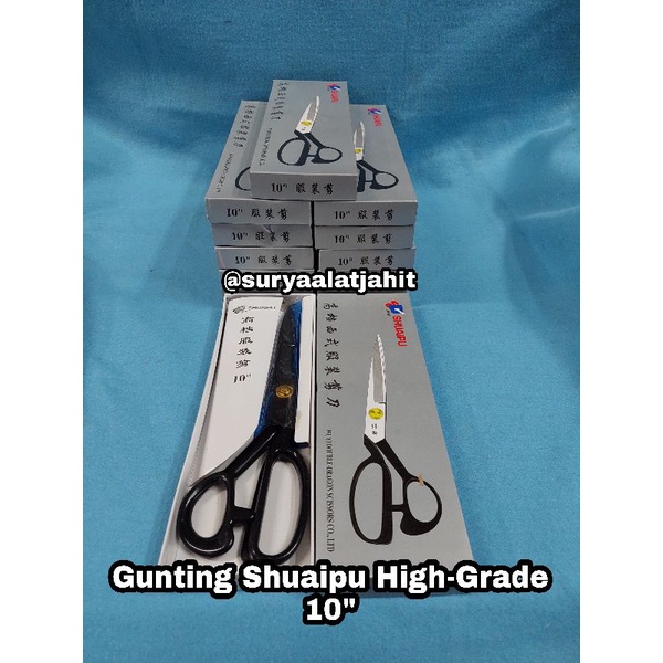 Gunting Shuaipu 10in (25cm) High-Grade =rp.59.500/1pcs