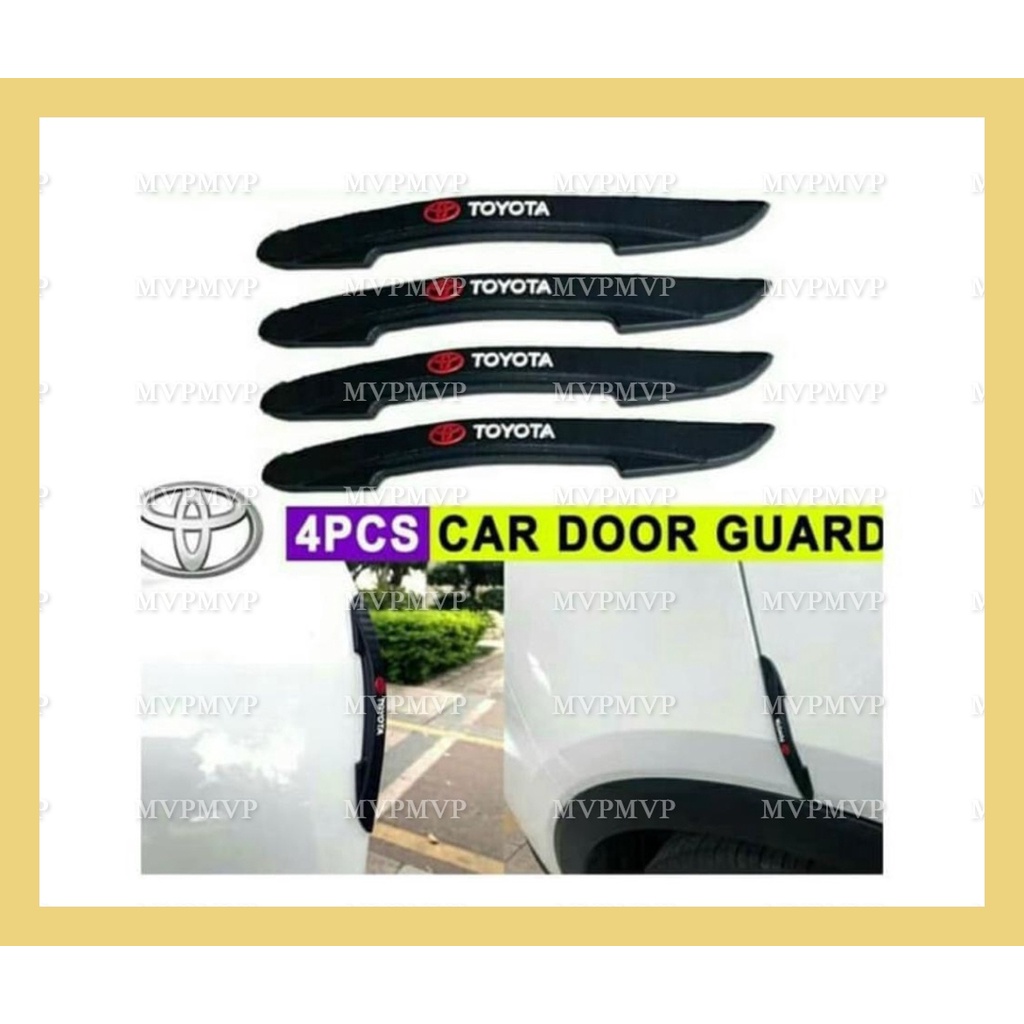 Door Guard Logo Toyota Pelindung Pintu Mobil